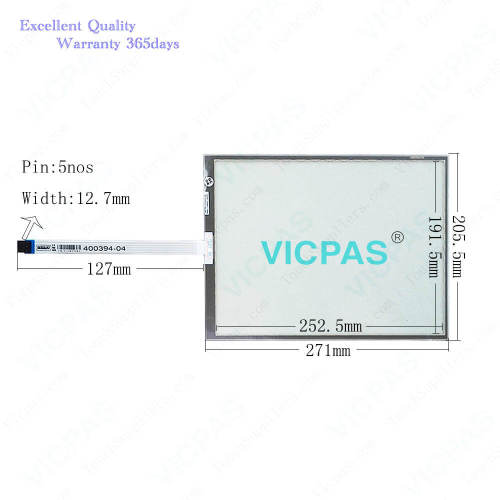 PN-267990 MTI-15-68 24657 Touch Screen Panel Glass Repair