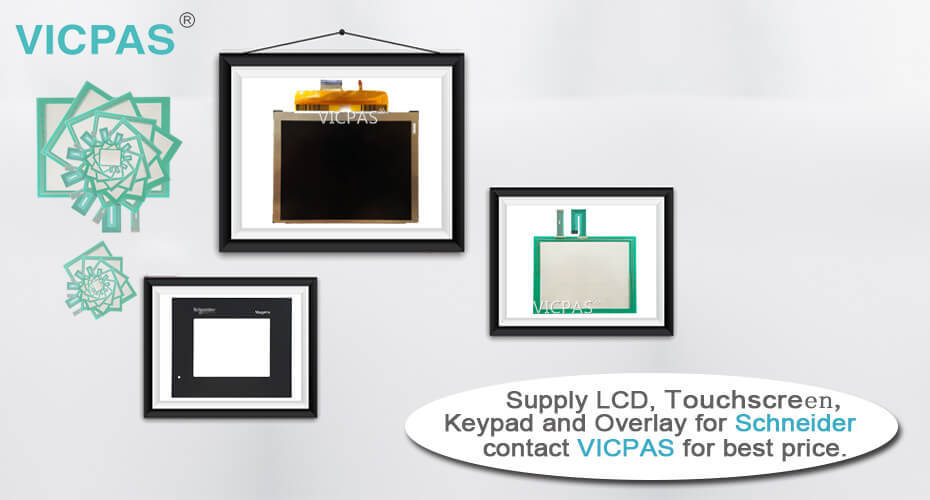 Schneider HMIS85 HMIS85W Touch Screen Panel Glass Protective Film repair replacement