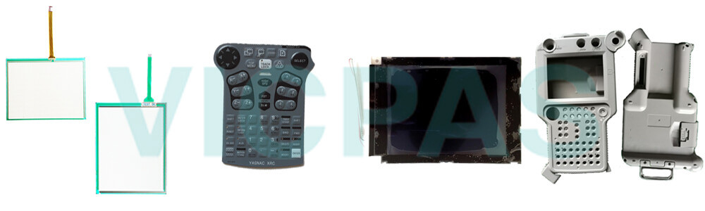 Motoman YASKAWA XKS-000J XRC JZNC-XPP02 JZNC-XPP02B Teach Pendant Parts, touchscreen, membrane keypad, LCD display, and protective case shell for repair replacement Motoman YASKAWA XKS-000J XRC JZNC-XPP02 JZNC-XPP02B Teach Pendant Parts, touchscreen, membrane keypad, LCD display, and protective case shell for repair replacement