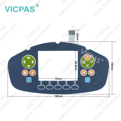 3HNA006148-001 3HNA024941-001 IRC5P Membrane Keypad