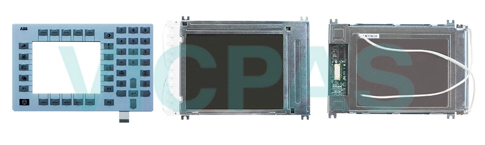 ABB 3HNE00313-1/18 ABB 3HNE00313-001 SC4 SC4+ Teach Pendant Membrane Keypad and LCD Display Repair ABB 3HNE00313-1/18 ABB 3HNE00313-001 SC4 SC4+ Teach Pendant Membrane Keypad and LCD Display Repair