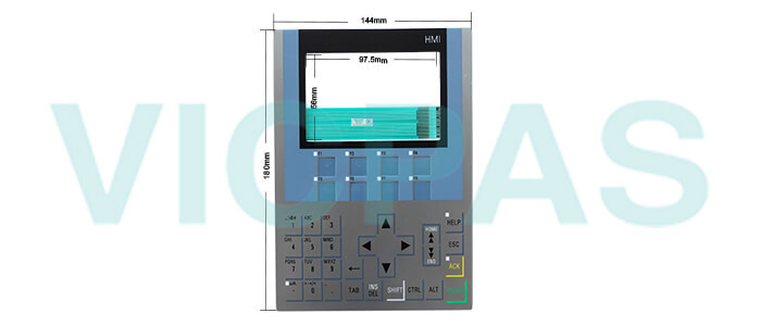  6AV2124-1DC01-0AX0 Siemens SIMATIC HMI KP400 Comfort membrane keypad Repair Replacement