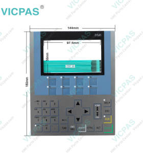 6AV2124-1DC01-0AX0 Siemens HMI KP400 Comfort membrane switch