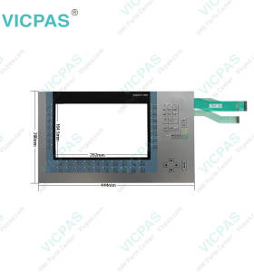 6AV2124-1MC01-0AX0 Siemens KP1200 Comfort Membrane Switch