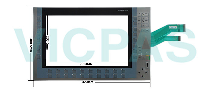 6AG1124-1QC02-4AX0 Siemens SIMATIC HMI KP1500 Comfort Membrane Keyboard Repair Replacement