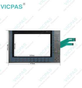 6AV2124-1QC02-0AX1 Siemens KP1500 Comfort Membrane Keypad
