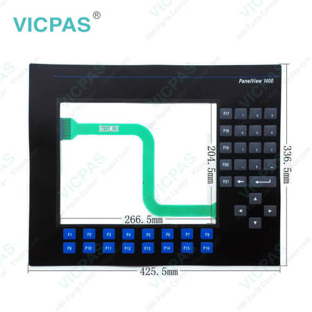 2711-K14C1 PanelView 1400 Membrane Keyboard Keypad