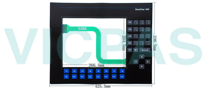 2711-K14C3 PanelView 1400 Membrane Keyboard Keypad Switch Repair Replacement 2711-K14C3 PanelView 1400 Membrane Keyboard Keypad Switch Repair Replacement