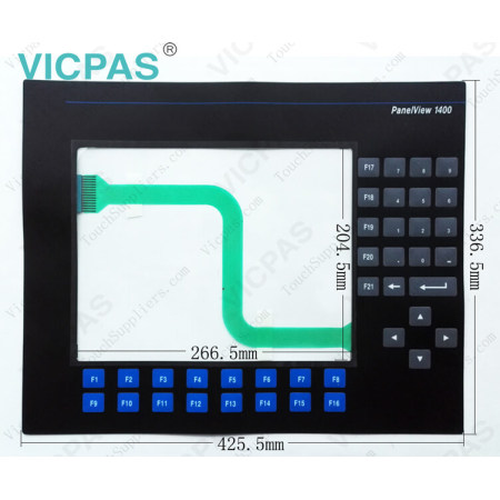 2711-K14C15 PanelView 1400 Membrane Keyboard Repair