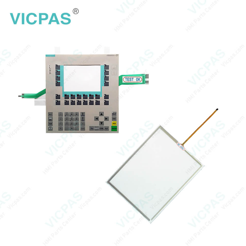 6EA7636-2EB00-0AE3 Siemens C7 636 Touchscreen Membrane Keypad