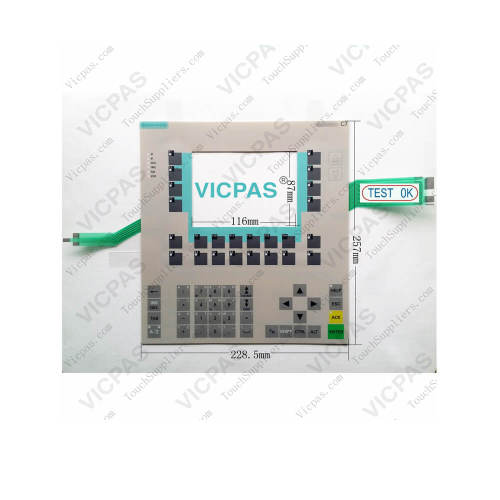 6EA7636-2EB00-0AE3 Siemens C7 636 Touchscreen Membrane Keypad
