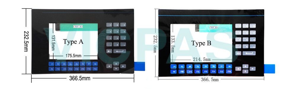 2711-K9A16 2711-K9A16L1 PanelView 900 Membrane Keyboard Keypad Swtich Repair Replacement 2711-K9A16 2711-K9A16L1 PanelView 900 Membrane Keyboard Keypad Swtich Repair Replacement