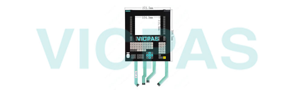  6FC5248-0AF04-1BA0 Siemens SIMATIC HMI OP08T OP 08T OPERATOR PANEL Membrane Keyboard and Plastic Shell Cover Repair Replacement