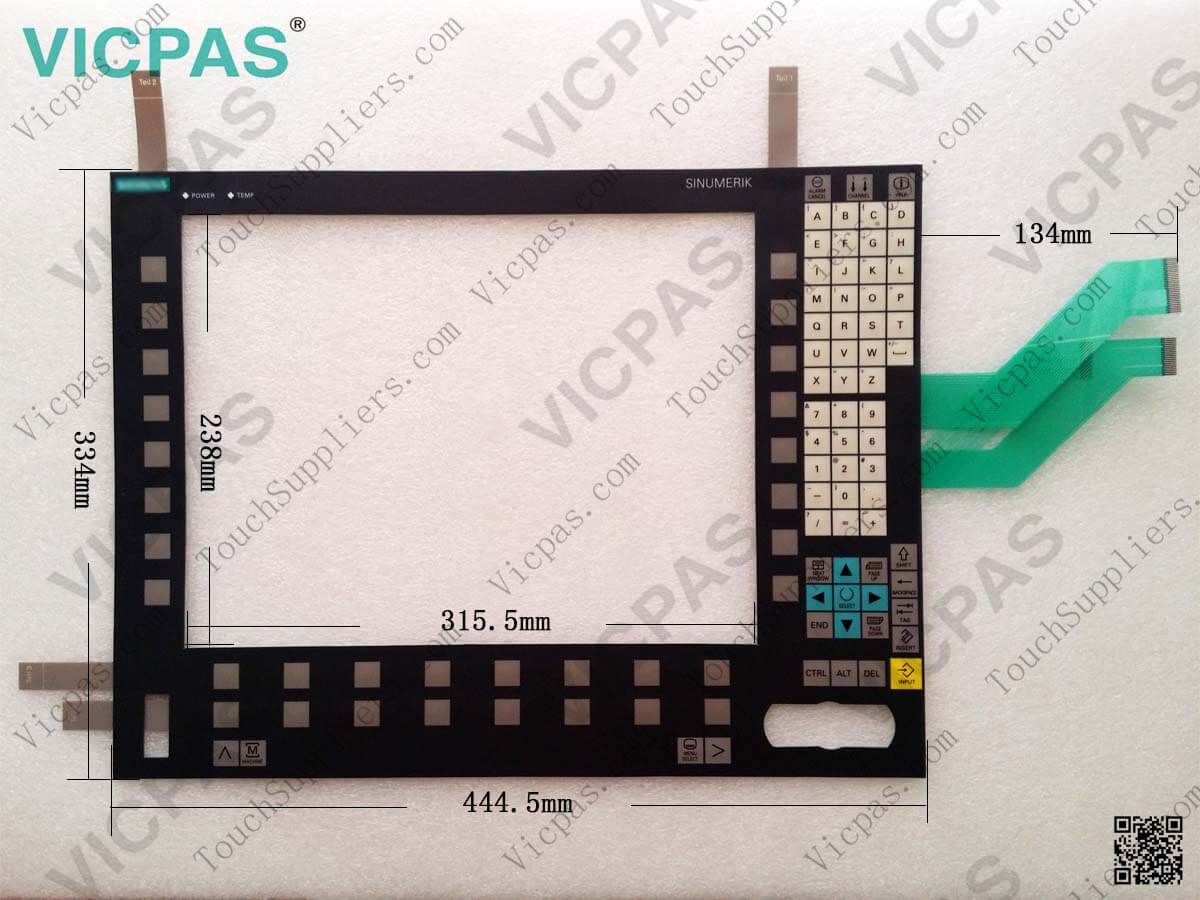 6FC5203-0AF03-0AA0 Siemens OP015 Membrane Keyboard | SINUMERIK