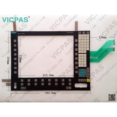 6FC5200-0AC32-1AC4 Siemens SINUMERIK OP015 Membrane Keyboard