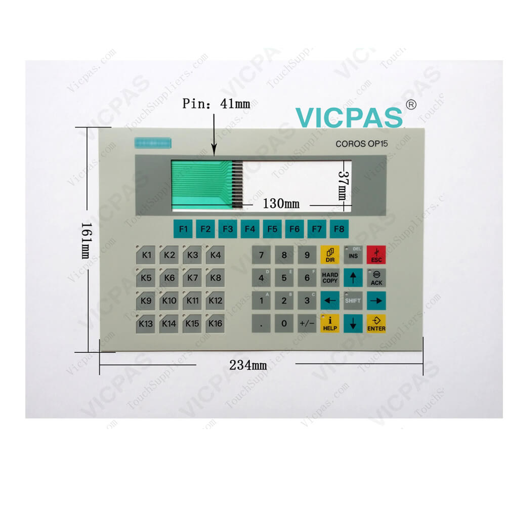 6AV3515-1EK30-1AA0 Siemens Operator Panel OP15 Membrane Keypad