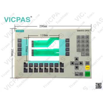 6AV3627-6JK00-0BF0 Siemens OP27 Membrane Keypad Replacment