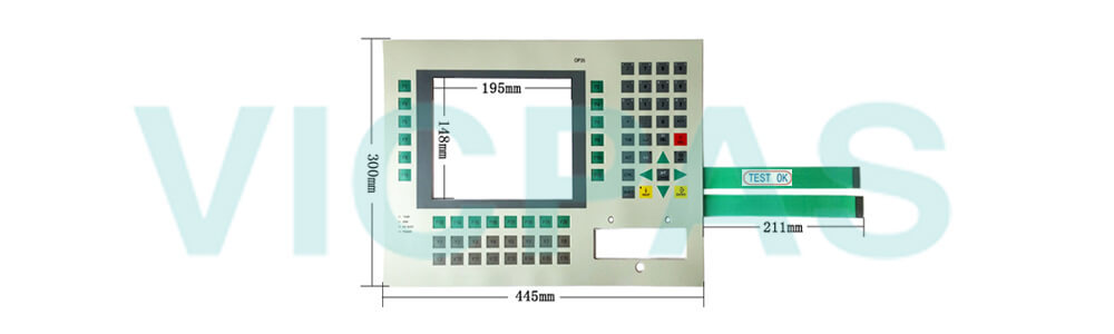 6AV3535-1FA01-1AX0 Siemens SIMATIC HMI OP35 OP 35 OPERATOR PANEL Membrane, Keyboard Display and Plastic Case Shell Repair Replacement