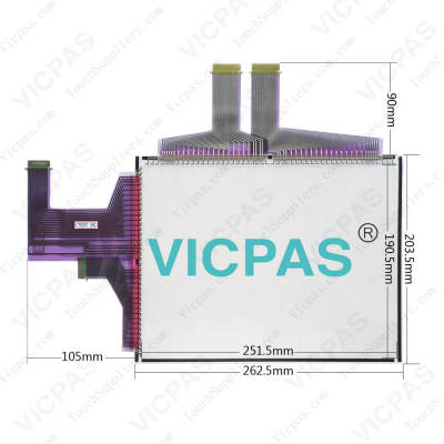 DMC TP-4273S1 HMI Panel Glass Replacement