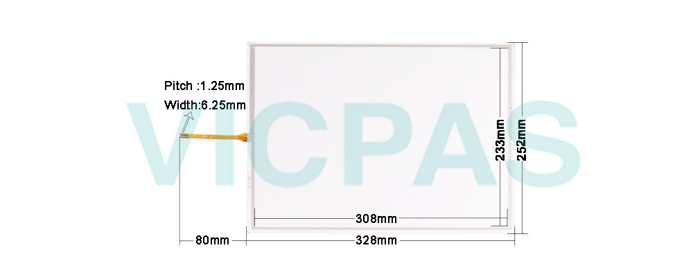 Omron NSA15 series HMI NSA15-TX12S Touch Panel,Membrane Keyboard, Display and Protective Film Replacement