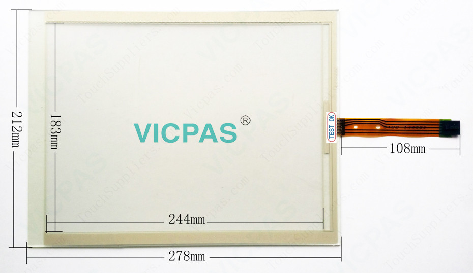 6AG7100-0AA00-0AA0 Siemens SIMATIC HMI SIMATIC PANEL PC IL 77 Touch Screen Panel, Overlay, Front Cover and LCD Display Repair Replacement