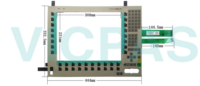 6AG7103-0AA00-2AA0 6AG7103-0AA00-2AB0 Siemens  SIMATIC PANEL PC IL 77 Touchscreen Panel Glass, Overlay and LCD Display Repair Replacement