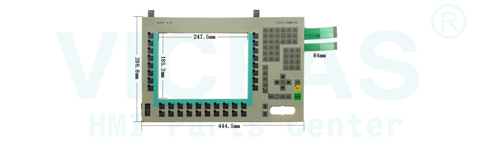 Siemens SIMATIC PANEL PC 670 10 INCH Touchscreen Panel Glass, Overlay and LCD Display Replacement Repair Kit