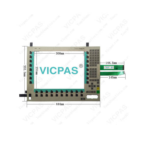 Siemens SIMATIC Panel PC 670 15" HMI Membrane Keyboard Replacment