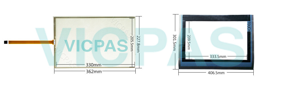 6AV7675-1RB00-0AA0 Siemens SIMATIC HMI IPC 277 Touch Screen Panel, Overlay, Front Cover and LCD Display Repair Replacement