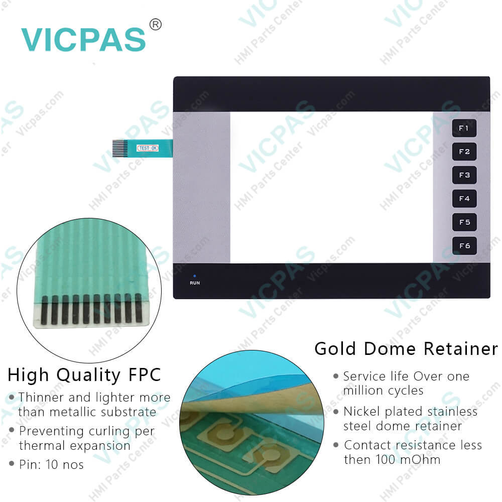 NQ5-TQ010-B Omron NQ5 HMI Membrane Keypad Replacement