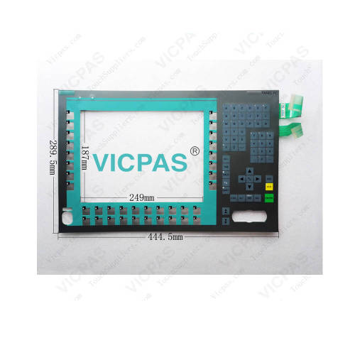 6AV7891-0AB00-0AB0 SIMATIC IPC 677 12" Membrane Keypad