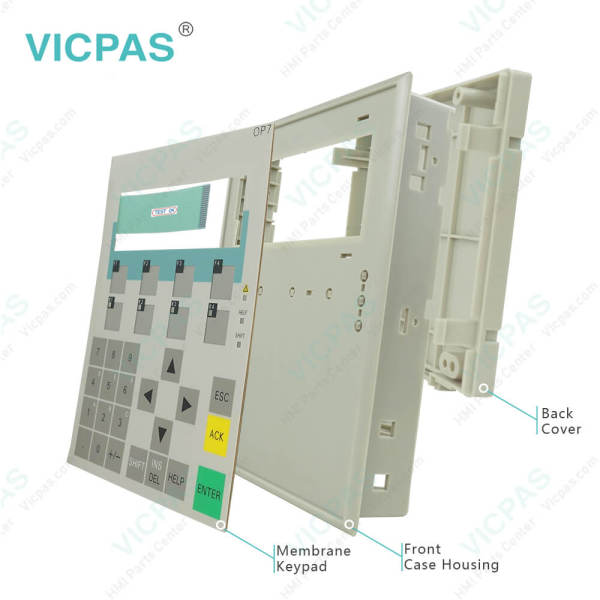 For Siemens Simatic Operator Panel OP7 Keypad and Case Replacement