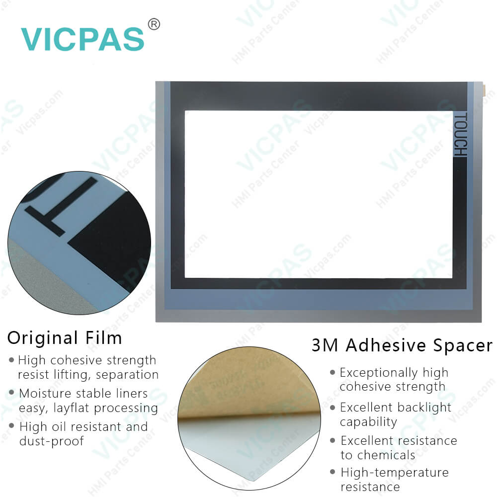 for SIEMENS TP1500 6AV6647-0AG11-3AX0 Touch Panel Glass with Protective Film 