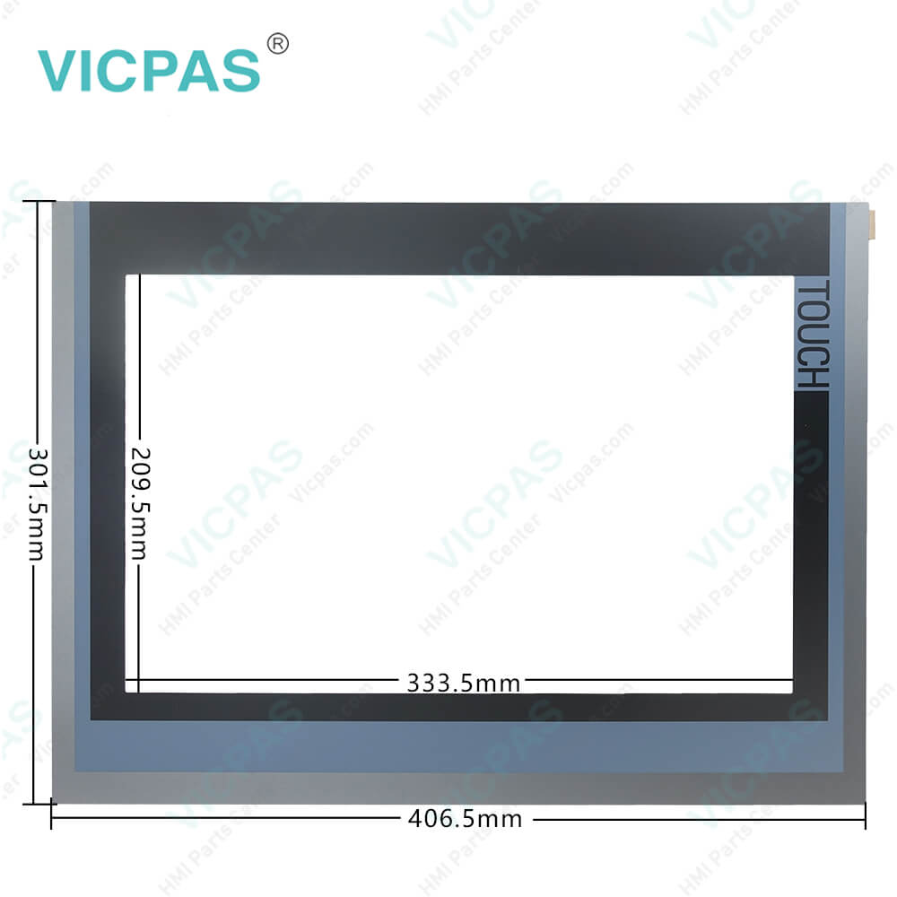1PC Neu Siemens TP1500 Comfort 6AV2 124-0QC02-0AX0 Membrane+glass plate 