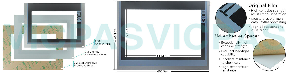 6AG1124-0QC02-4AX0 Siemens SIMATIC HMI TP1500 Comfort Touchscreen Glass, Overlay and LCD Display Repair Replacement 6AG1124-0QC02-4AX0 Siemens SIMATIC HMI TP1500 Comfort Touchscreen Glass, Overlay and LCD Display Repair Replacement