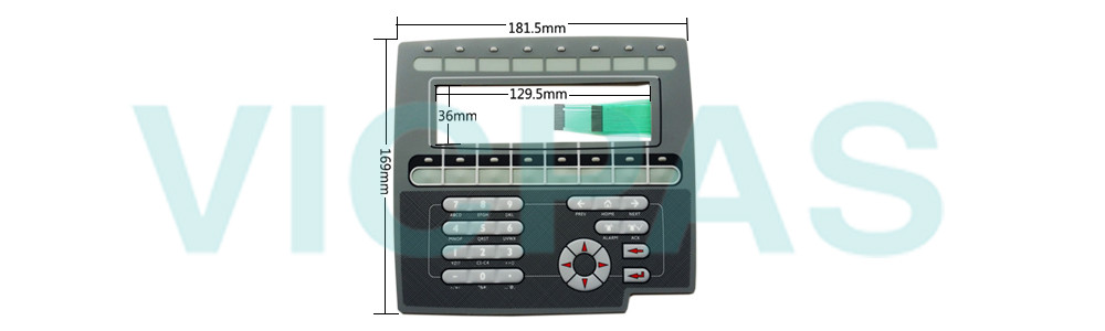 E1032 603221103 Beijer E1000 Series Operator Panel Membrane Keyboard Repair Replacement