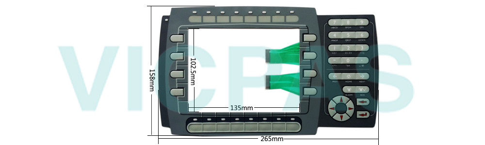 E1070 603221118 Beijer E1000 Series Operator Panel Membrane Keyboard Repair Replacement