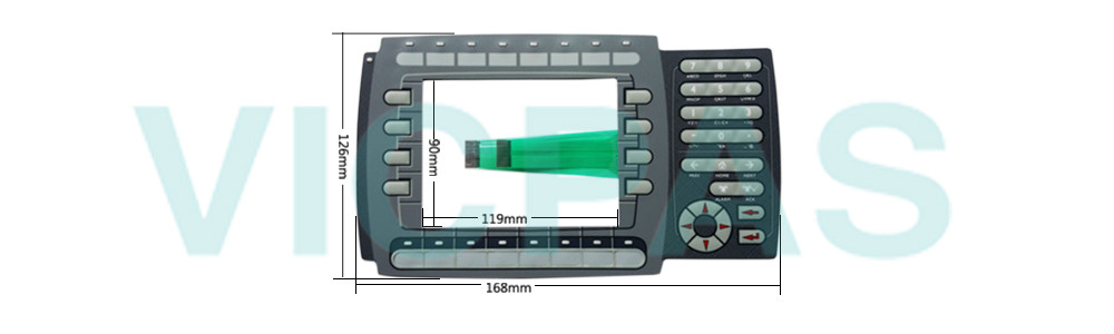 E1060 603221130 Beijer E1000 Series Operator Panel Membrane Keyboard Repair Replacement