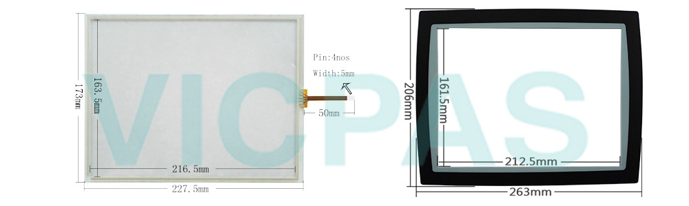 E1101 603221123 Beijer E1000 Series Operator Panel Membrane Keyboard Repair Replacement