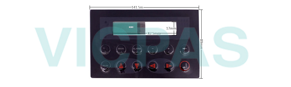 EBeijer E100 Operator Panel Membrane Keyboard Repair Replacement