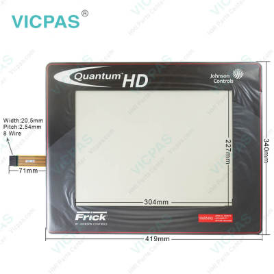 Frick Quantum HD Control Panel Touch Screen Glass Repair