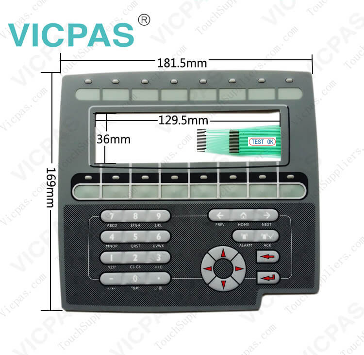 Beijer EXTER K30m 602220102 Monochrome Membrane Switch