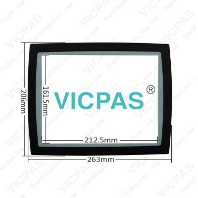 Beijer Graphic Touch HMI EXTER T100-bl 602220034 Touch Panel Repair