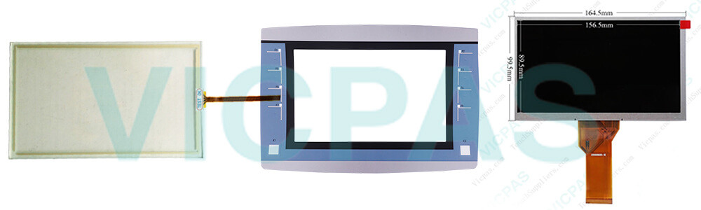  6AV2125-2GB23-0AX0 Siemens Simatic HMI KTP700F Mobile Touch Screen Panel Glass, Overlay and LCD Display Repair Replacement