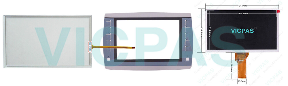 6AV2125-2JB23-0AX0 Simens Simatic HMI KTP900F Basic Touchscreen Panel Glass, Overlay and LCD Display Repair Replacement