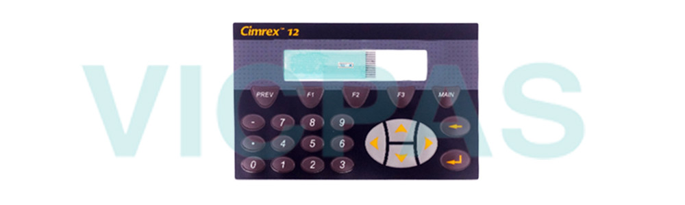 Beijer CIMREX 12 Operator Panel Membrane Keyboard Repair Replacement