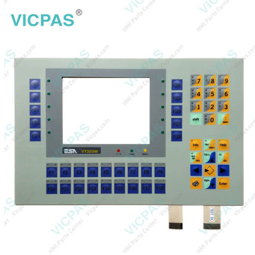 ESA Text HMI VT060 VT060000CN Membrane Switch Replacement