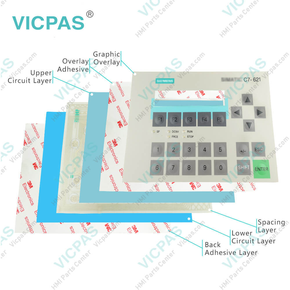 6ES7621-1AD02-0AE3 SIMATIC Siemens C7-621 Membrane Switch