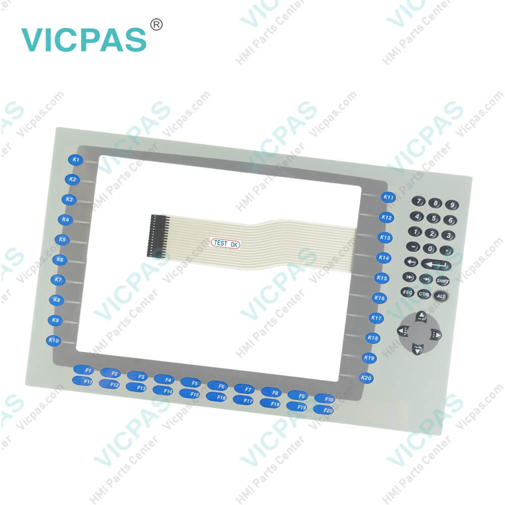 Membrane keyboard for 2711P-K12C15B2 membrane keypad switch