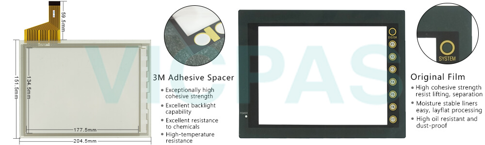 FUJI UG330H-VS4 Touch Screen Panel Plastic Case Cover | Fuji UG
